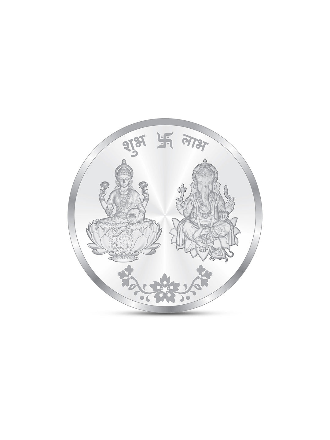 Ganesh Lakshmi JI Silver Coin 999 Pure