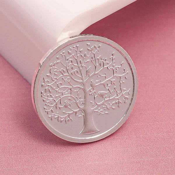 BIS Hallmarked Banyan Tree 999 Pure Silver Coin
