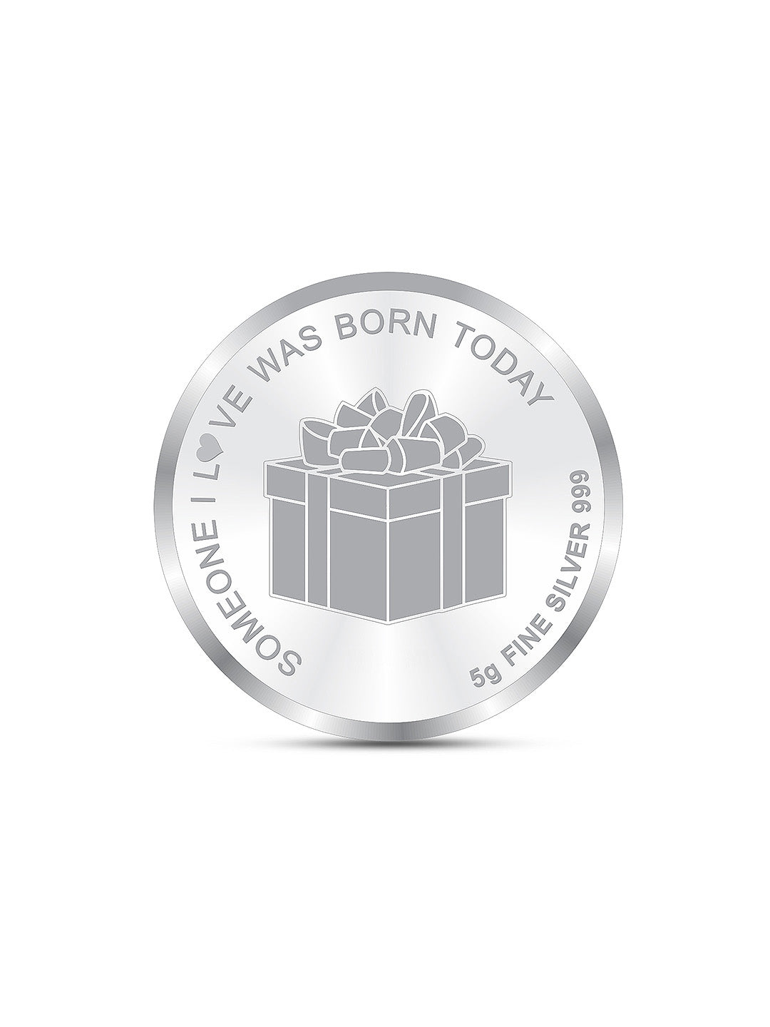 BIS Hallmarked Colorful Happy Birthday 999 Pure Silver Coin