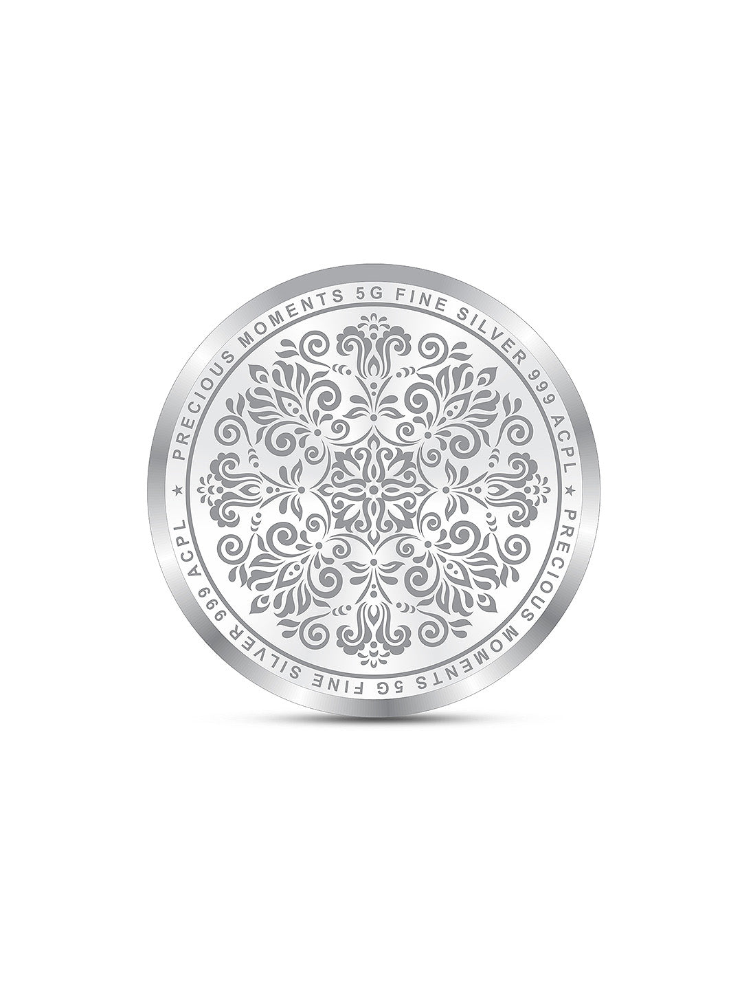 BIS Hallmarked Astha laxmi 999 Pure Silver Coin