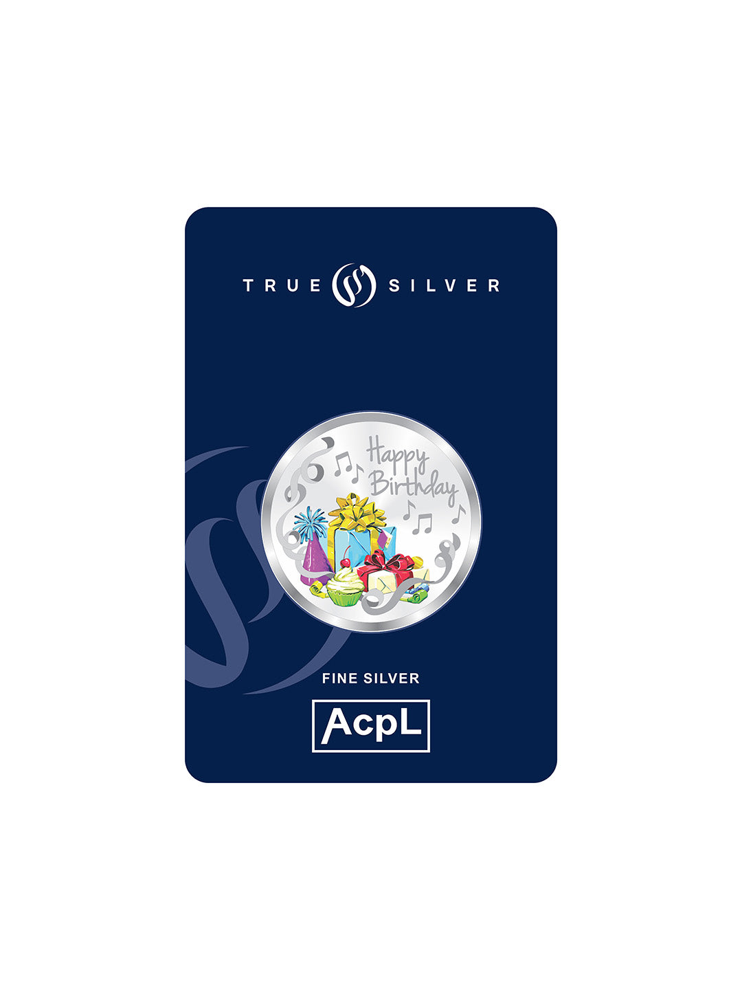 Silver Coin Happy Birthday Celebration Gift 5 Gram 999 Pure