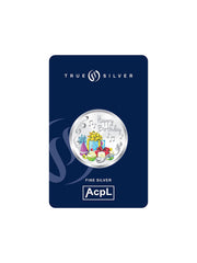 Silver Coin Happy Birthday Celebration Gift 5 Gram 999 Pure
