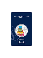 Happy Birthday Silver Coin 5 Gram 999 Purity