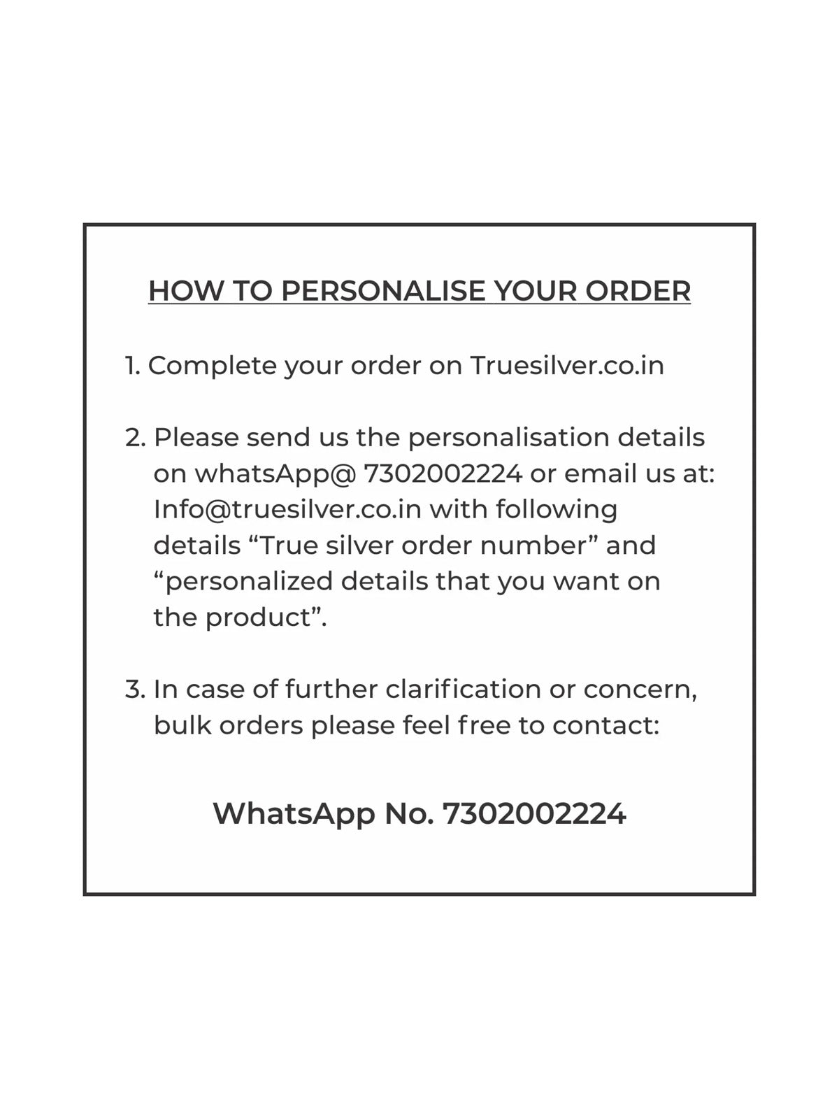 BIS Hallmarked Personalised Happy Friendship Day 999 Pure Silver Coin