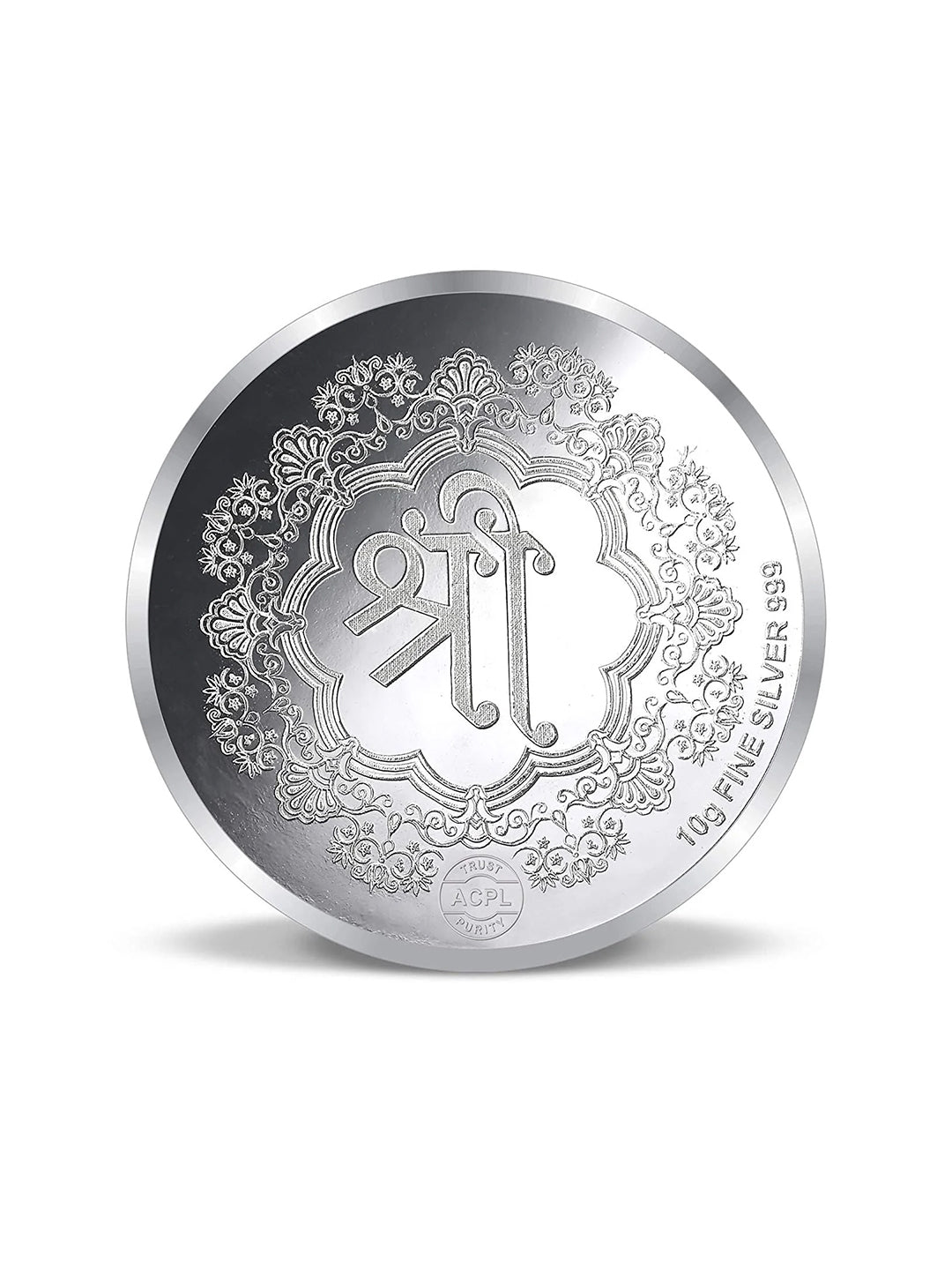 BIS Hallmarked Ashta Laxmi 999 Pure Silver Coin