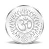 BIS Hallmarked Lord Ganesha Laxmi & Saraswati 999 Pure Silver Coin