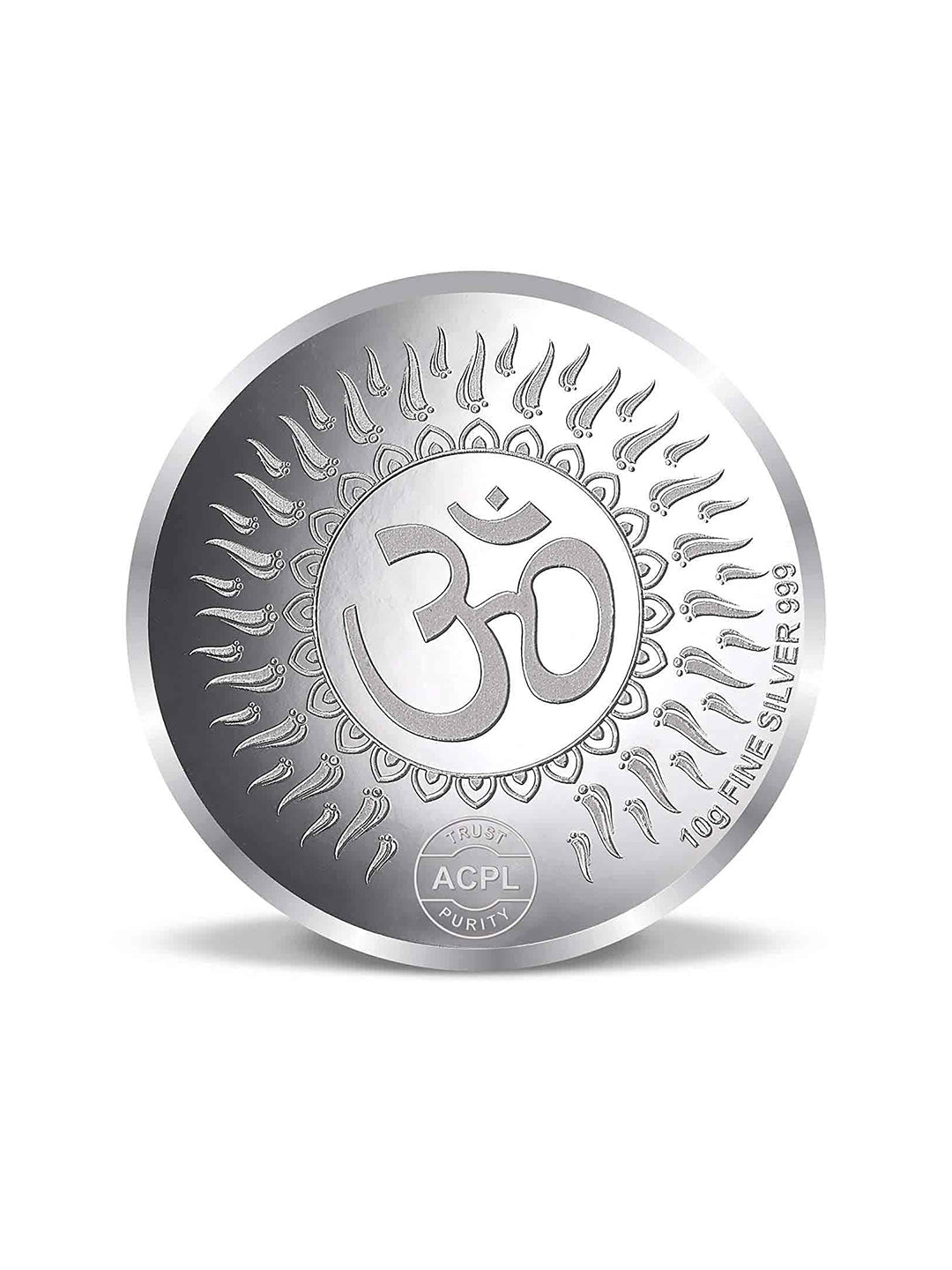 BIS Hallmarked Shree Laxmi & Lord Ganesha 999 Pure Silver Coin
