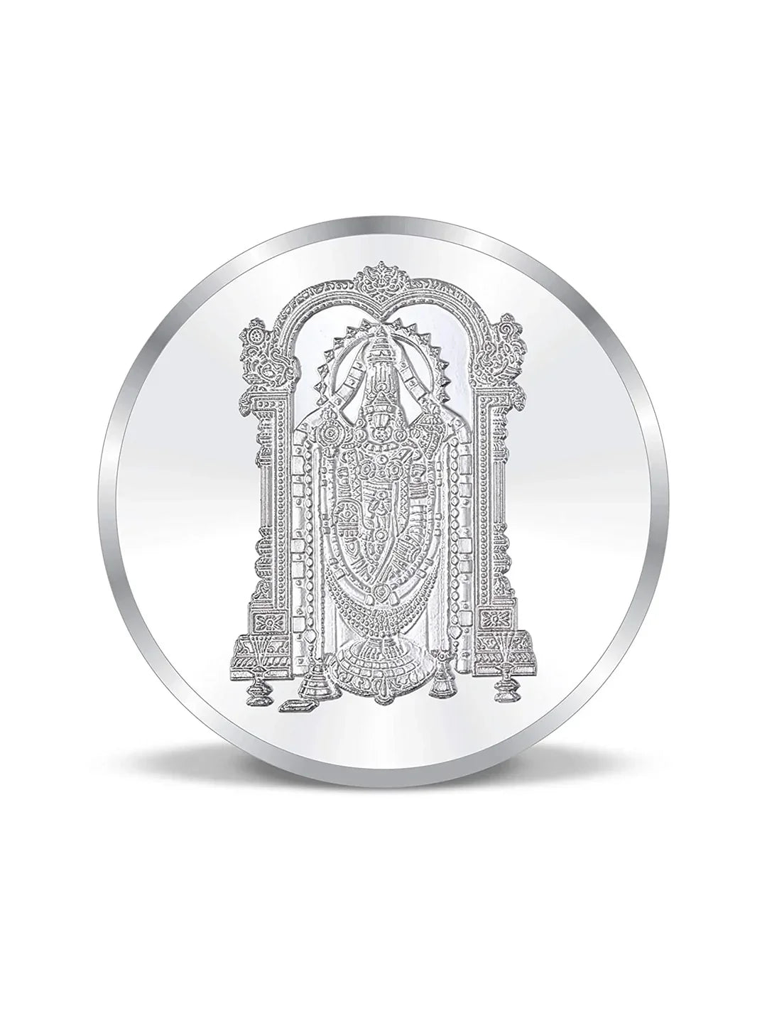 BIS Hallmarked Shree Balaji 10GM 999 Pure Silver Coin