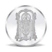 BIS Hallmarked Shree Balaji 10GM 999 Pure Silver Coin