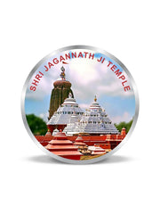 BIS Hallmarked Shri Jagarnnath Ji Temple 20GM Pure Silver Coin