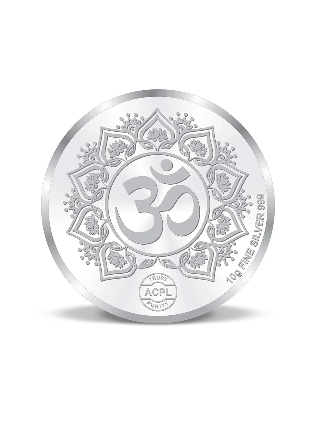 BIS Hallmarked Goddess Durga Mata 999 Pure Silver Coin