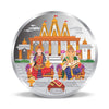 BIS Hallmarked Laxmi Ganesh 50GM 999 Pure Silver Coin