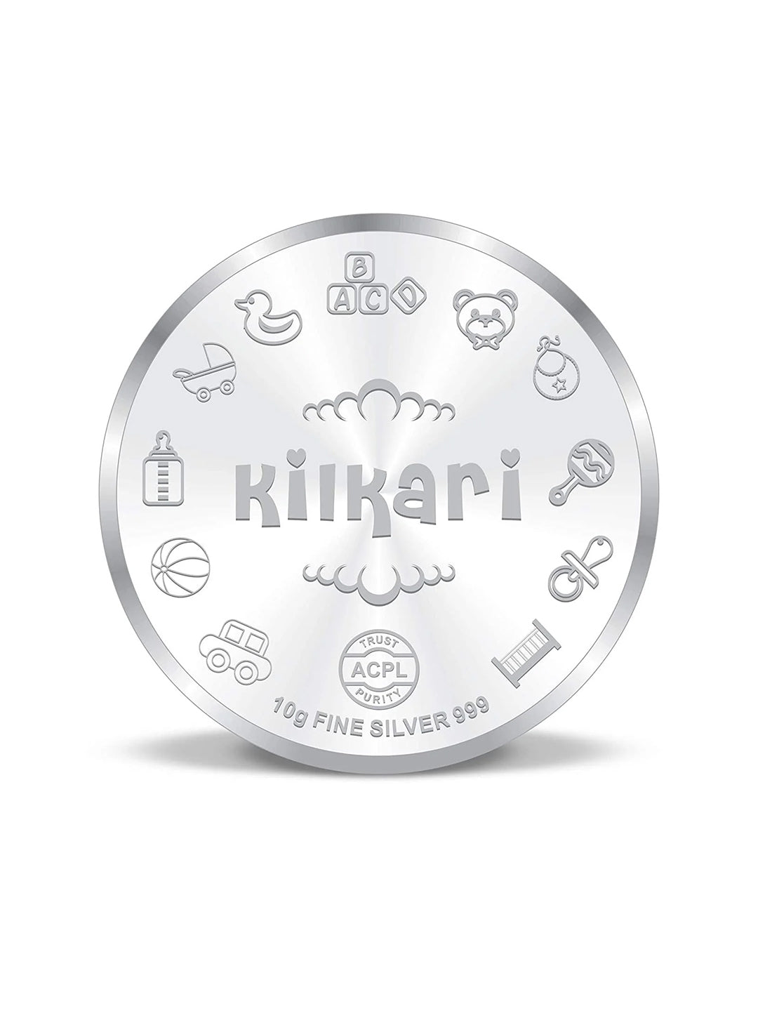 BIS Hallmarked New-Born Baby Gift 999 Pure Silver Coin