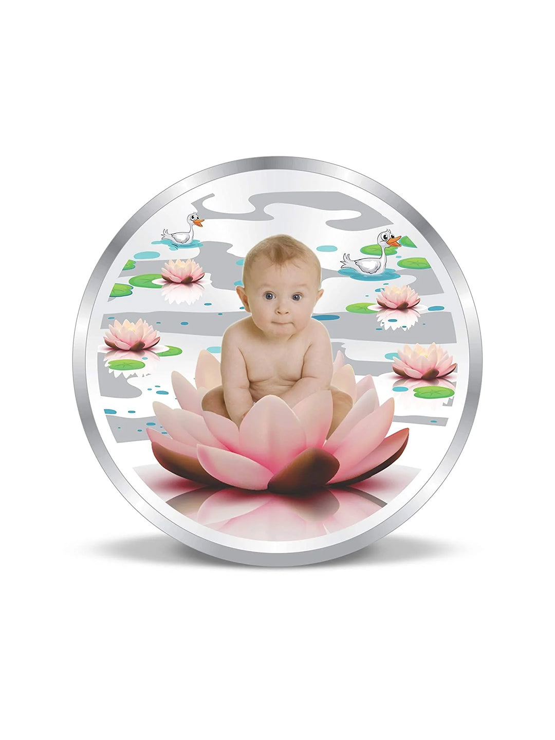 BIS Hallmarked New-Born Baby Gift 999 Pure Silver Coin
