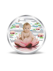 BIS Hallmarked New-Born Baby Gift 999 Pure Silver Coin