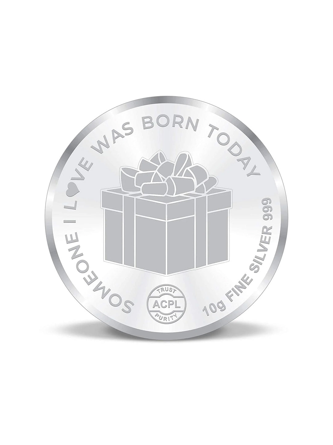 BIS Hallmarked Colorful Happy Birthday 999 Pure Silver Coin