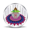 BIS Hallmarked Kalash House-Warming Gift 999 Pure Silver Coin