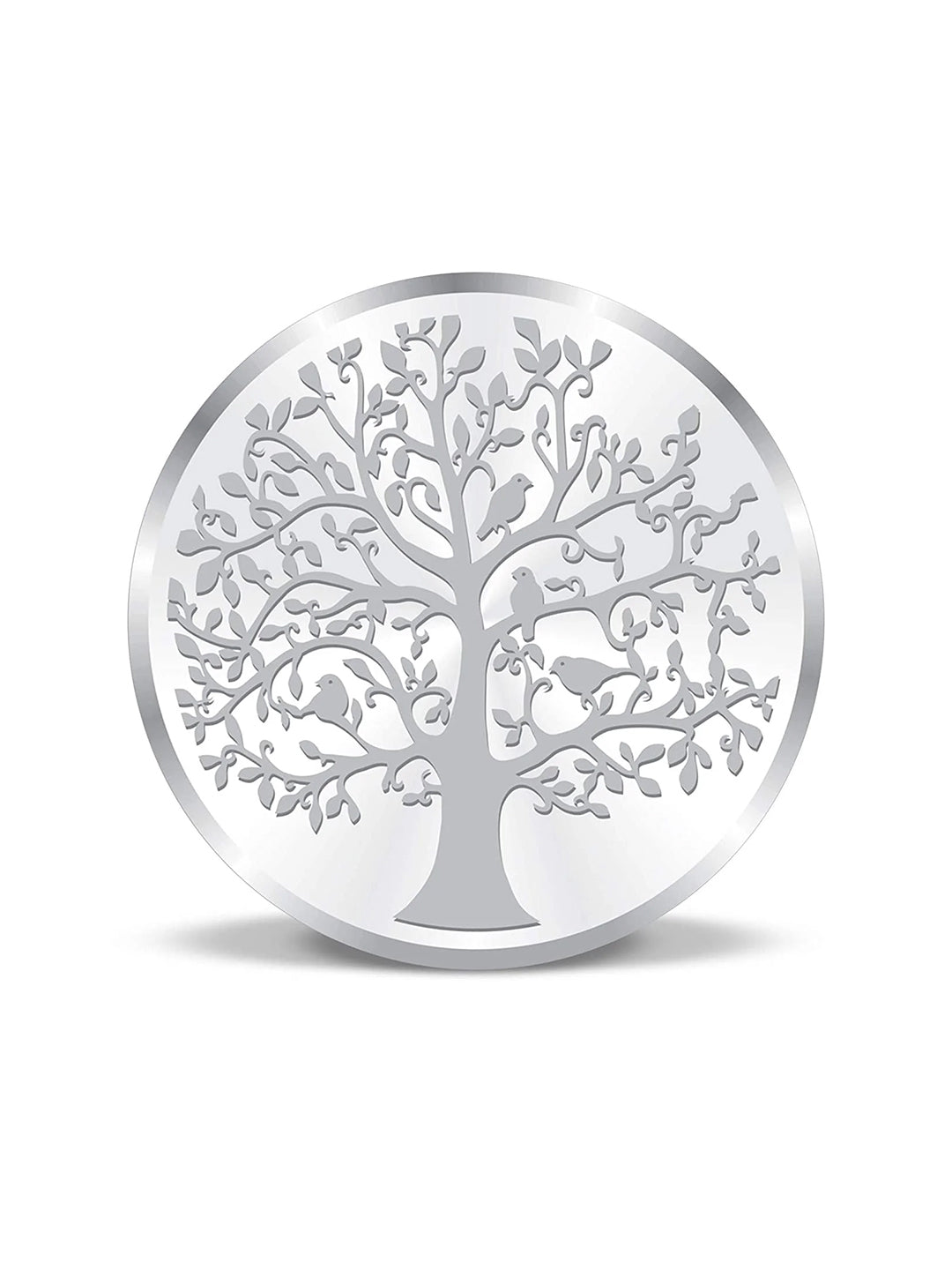 BIS Hallmarked Banyan Tree 999 Pure Silver Coin