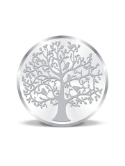BIS Hallmarked Banyan Tree 999 Pure Silver Coin