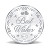 BIS Hallmarked Silver Coin Rose 50GM 999 Pure