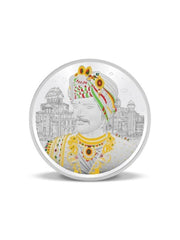 BIS Hallmarked Silver Coin King Design 999 Purity