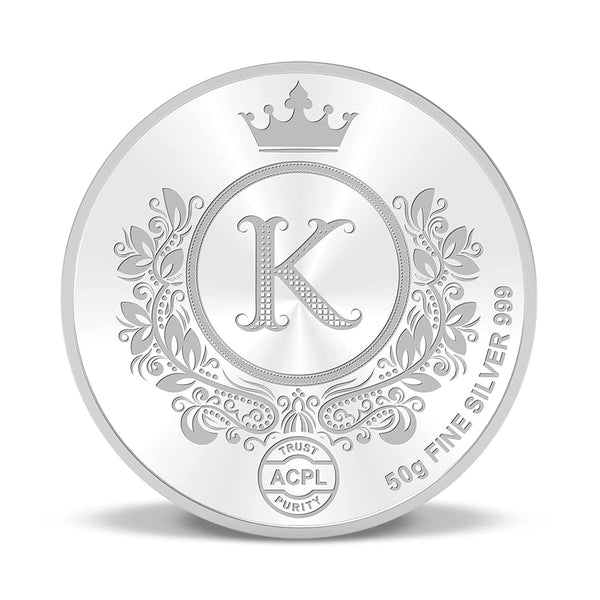 BIS Hallmarked Silver Coin King Design 999 Purity