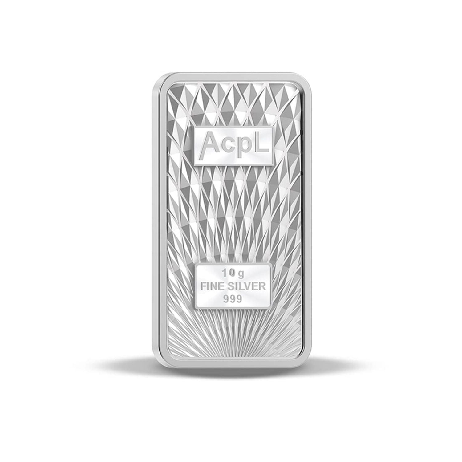 BIS Hallmarked Bullion Silver Bar 999 Purity