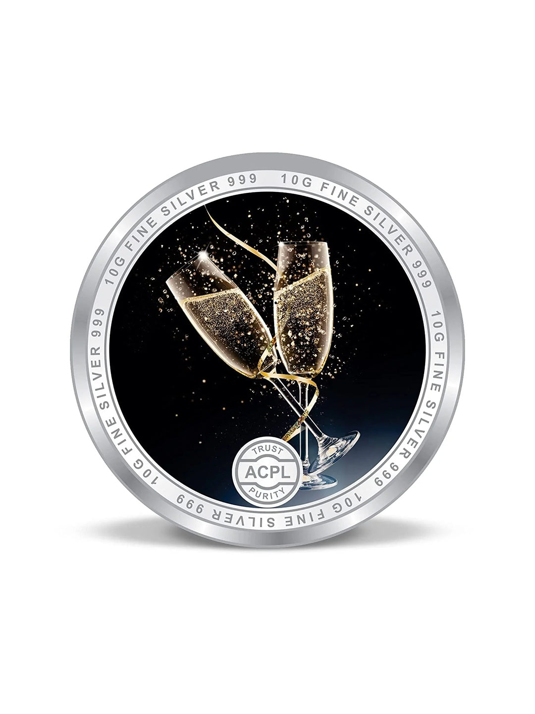 BIS Hallmarked 25th Anniversary 999 Pure Silver Coin
