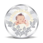 BIS Hallmarked New-Born Baby Event Gift 999 Pure Silver Coin