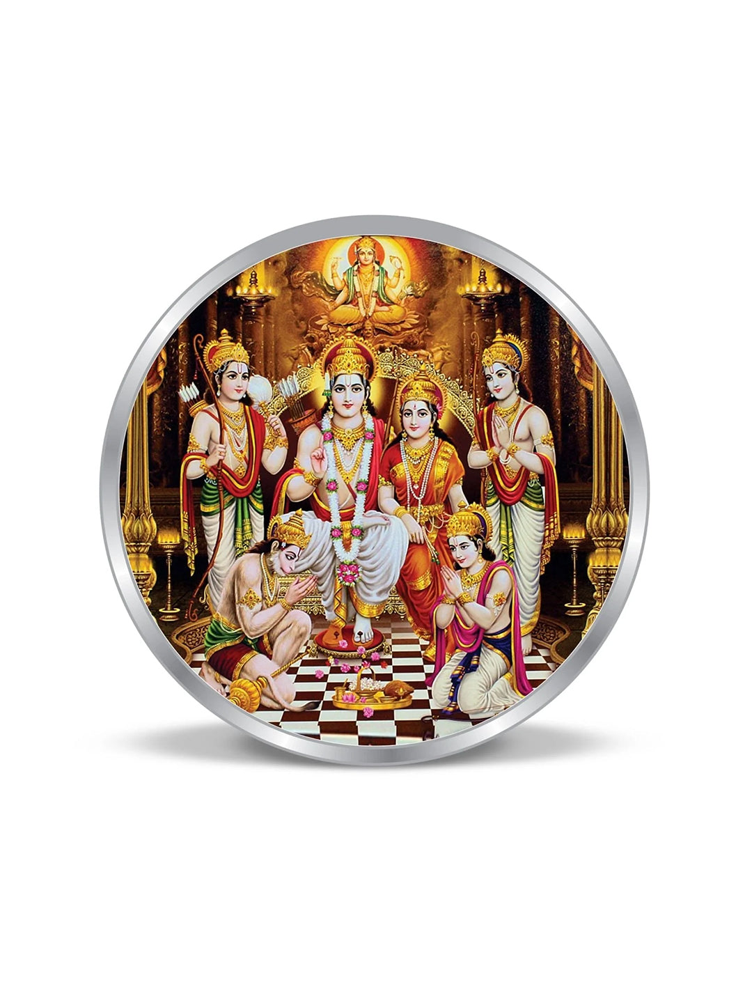BIS Hallmarked Ram Darbar 999 Pure Silver Coin