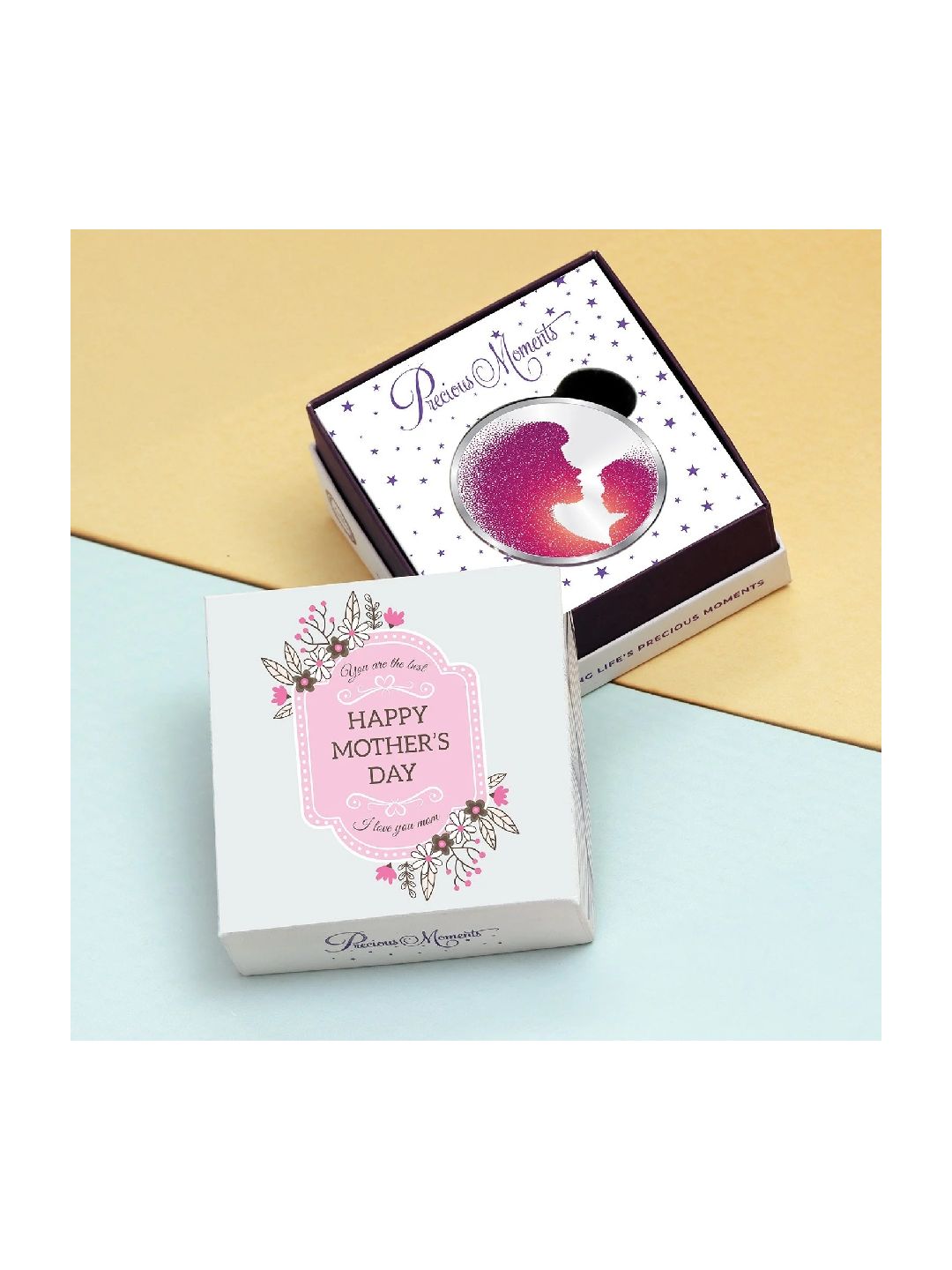 BIS Hallmarked 999 Pure Silver Coin Premium Mother's Day Gift Box for Women