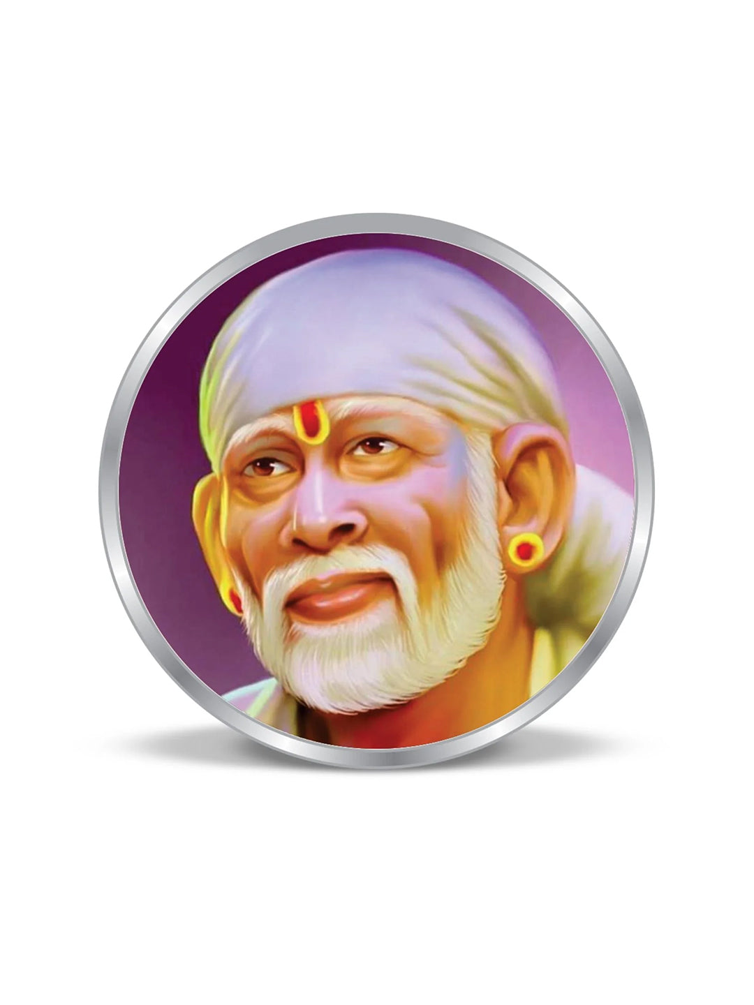 BIS Hallmarked Sai Baba 20GM 999 Pure Silver Coin