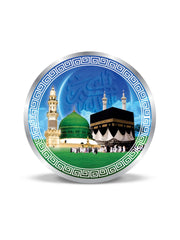 BIS Hallmarked Allah Makka Madina 999 Pure Silver Coin
