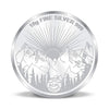 BIS Hallmarked Gayatri Mantra 999 Pure Silver Coin