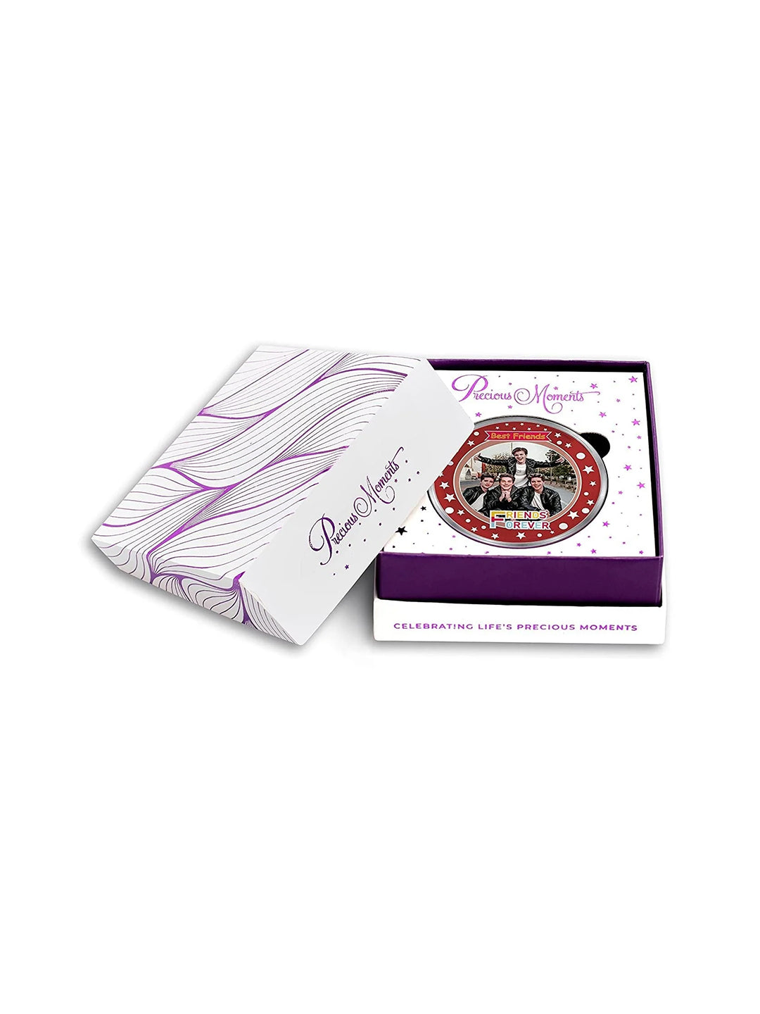 BIS Hallmarked Personalised Happy Friendship Day 999 Pure Silver Coin