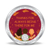 BIS Hallmarked Personalised Happy Friendship Day 999 Pure Silver Coin