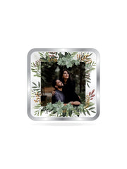 BIS Hallmarked Personalised Silver Square Coin Newly Married 999 Pure