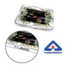 BIS Hallmarked Personalised Silver Square Coin Newly Married 999 Pure