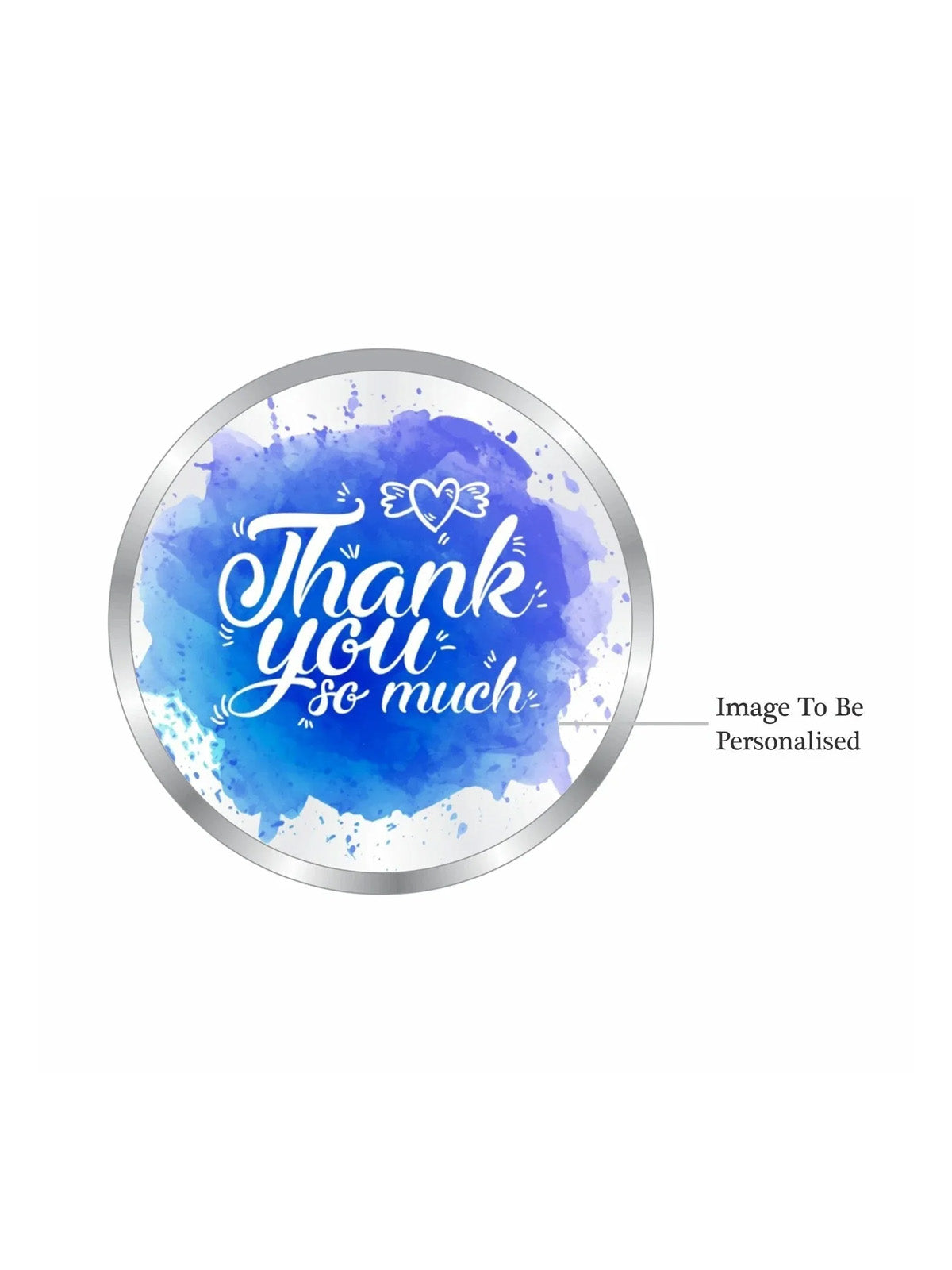 BIS Hallmarked Personalised Silver Coin For Corporate Gifting, Business Promotion, Dealer, Distributors, Return Gift, Client, 999 Pure