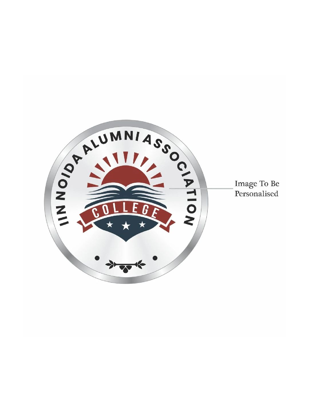 Precious Moments BIS Hallmarked Personalised 10 Gram Silver Coin For Alumni Meet Reunion 999 Pure