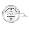 BIS Hallmarked Personalised Silver Coin For Corporate Gifting, Gift for Employee, Promotion, 999 Pure