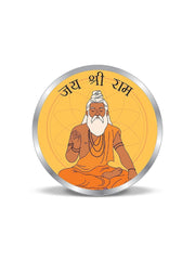 BIS Hallmarked Personalised Guru Ji Silver Coin Best Gift for Devotees 999 Pure