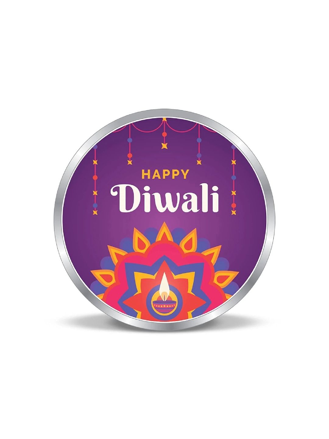 BIS Hallmarked Personalised Silver Coin  Diwali Corporate Gifting, Business Promotion, Dealer, Distributor, Return Gift, Customer, Employees 999 Pure