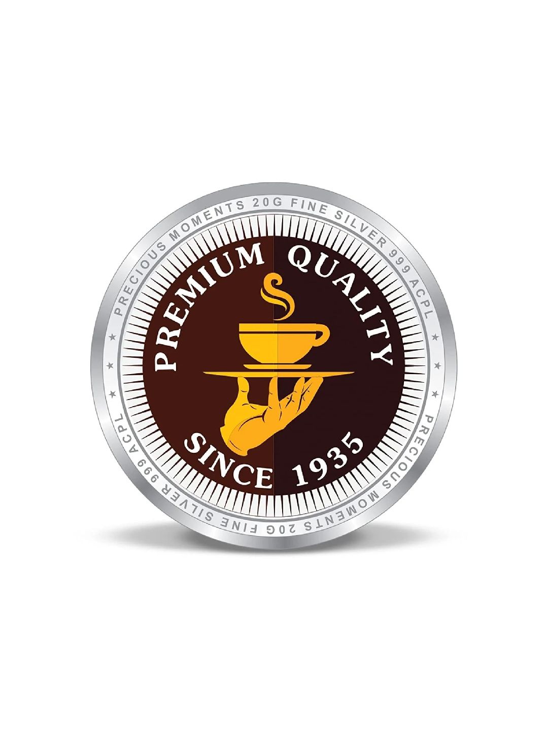 BIS Hallmarked Personalised Silver Coin  Diwali Corporate Gifting, Business Promotion, Dealer, Distributor, Return Gift, Customer, Employees 999 Pure