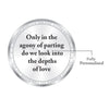 BIS Hallmarked Personalised Silver Coin Best Gifting for college,office,farewell 999 Pure