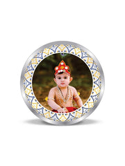 BIS Hallmarked Personalised New Born Baby Boy Silver Coin 999 Purity