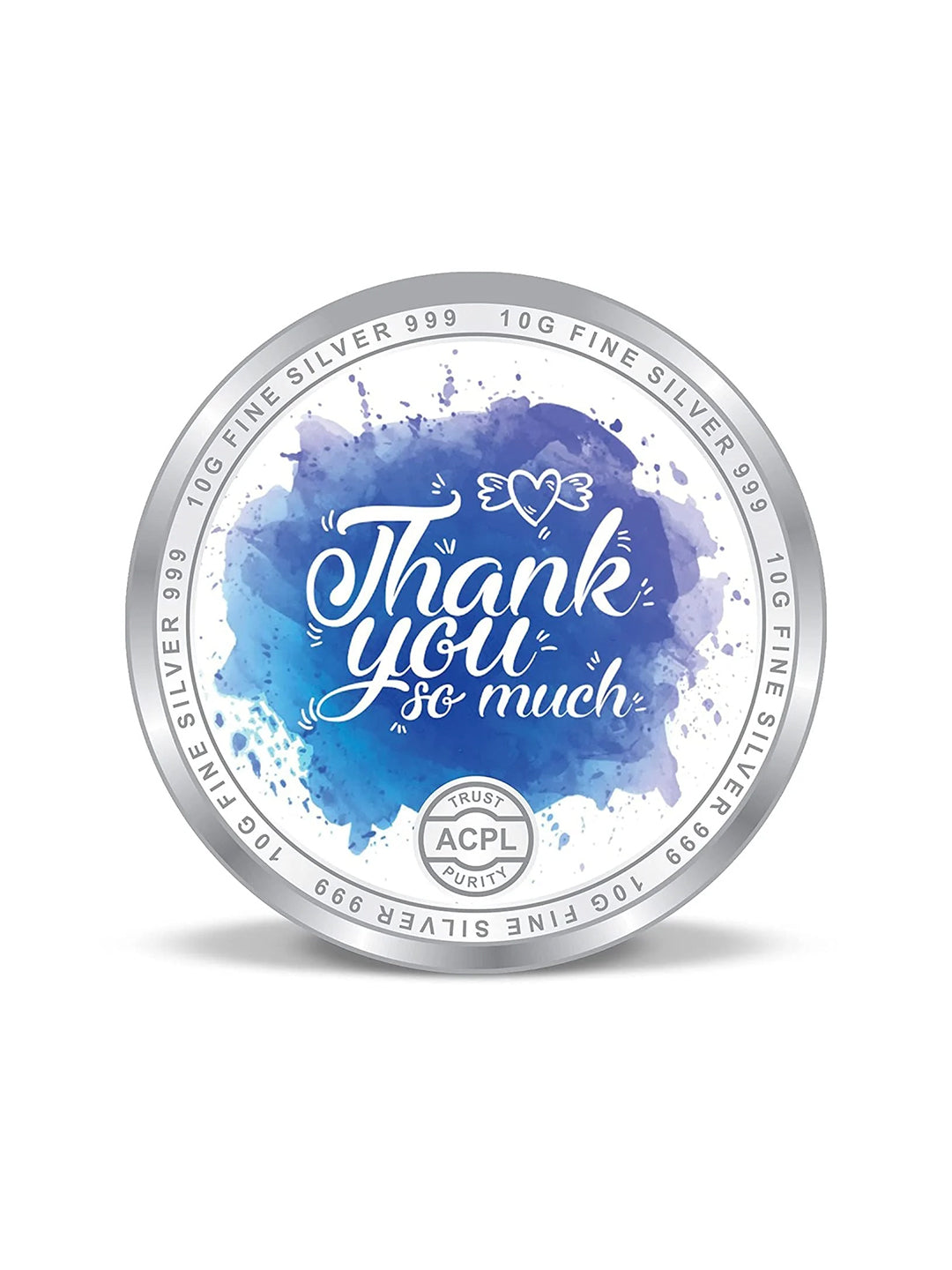 BIS Hallmarked Personalised Mom and Dad Best Gift Silver Coin 999 Pure