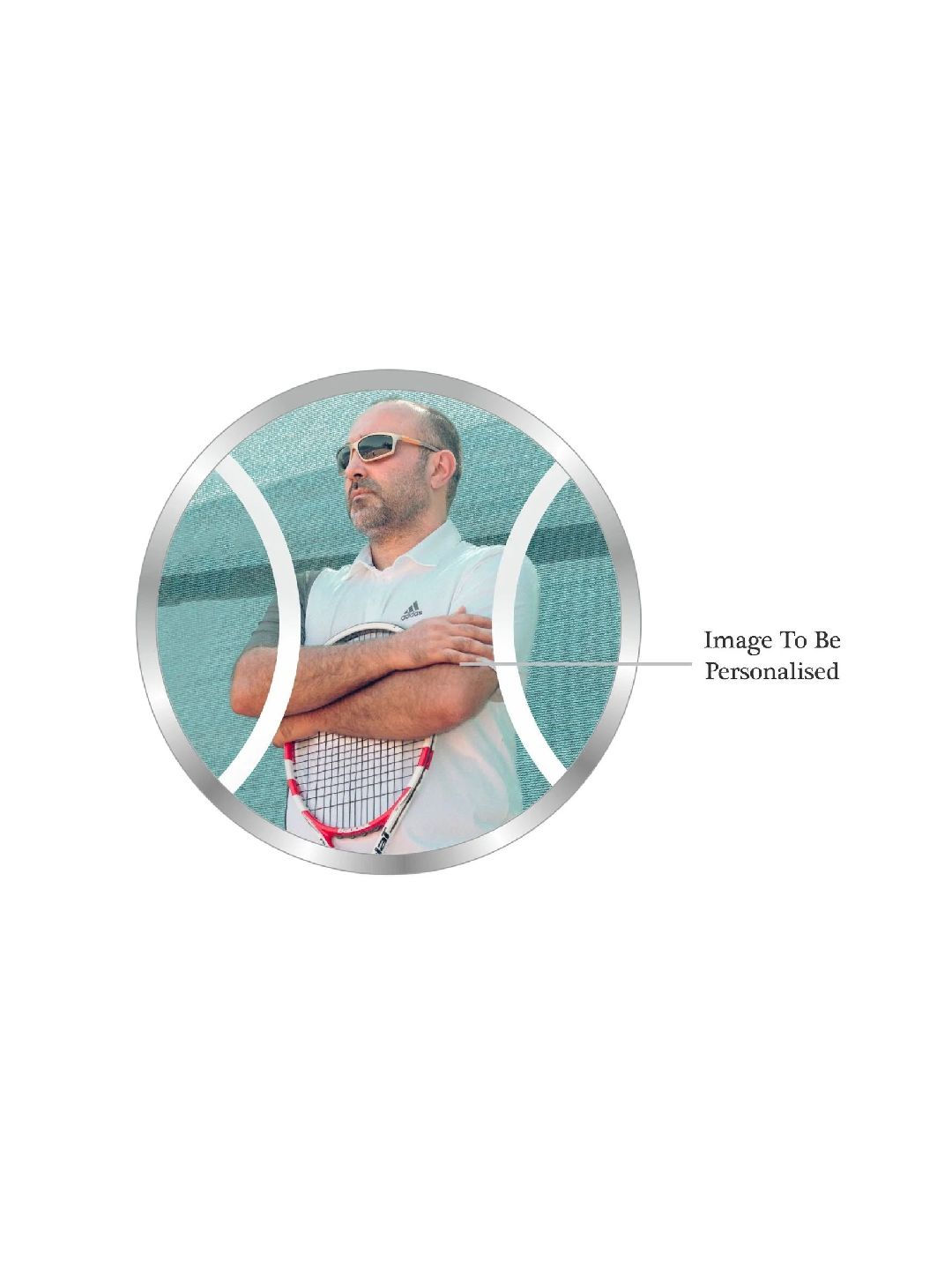 BIS Hallmarked Personalised Sports Silver Coin Best Gifting idea for surprised your Coach teacher mentor 999 Pure