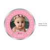 BIS Hallmarked Personalised New-Born Baby Girl 999 Pure Silver Coin