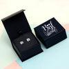 925 Sterling Silver Double Love Knotted Cufflinks with Raksha Bandhan Gift Box For Brother